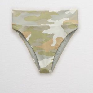 Aerie high waisted cheeky bikini bottoms